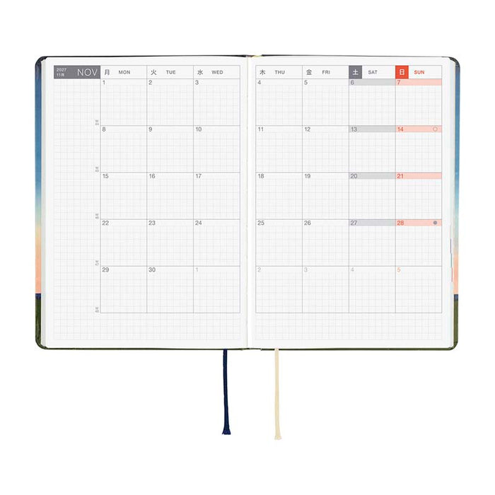 Hobonichi | Agenda Hobonichi HON A6 Hiroko Kubota: String Telephone Until the Moon is Full 2027