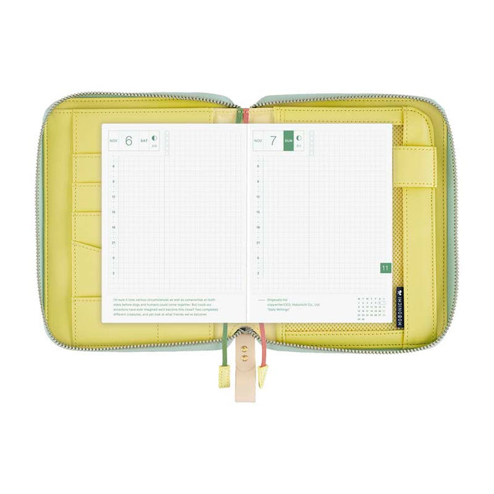 Hobonichi | Agenda Hobonichi Techo A6 Mina Perhonen: glass flower (Pink Mix) 2027
