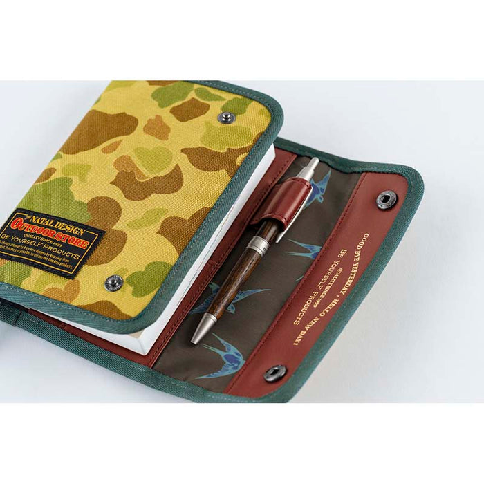 Hobonichi | Agenda Hobonichi Techo A6 Natal Design: Hello New Day! (Camo) 2027
