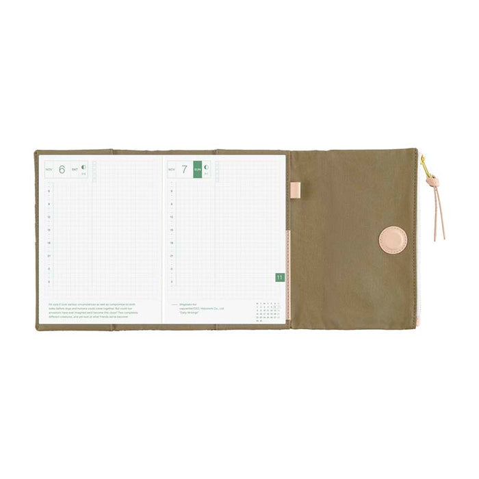 Hobonichi | Agenda Hobonichi Techo A6 Tragen: Bitter Plaid 2027