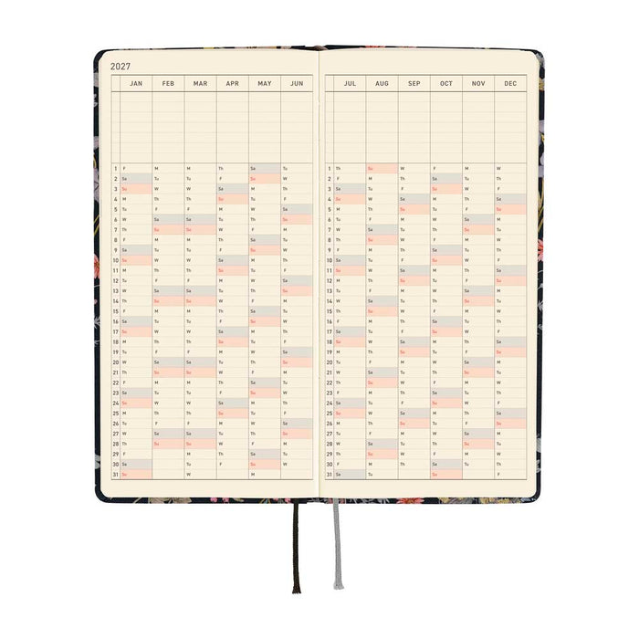 Hobonichi | Agenda Hobonichi Weeks Liberty Fabrics: Floral Remedy 2027