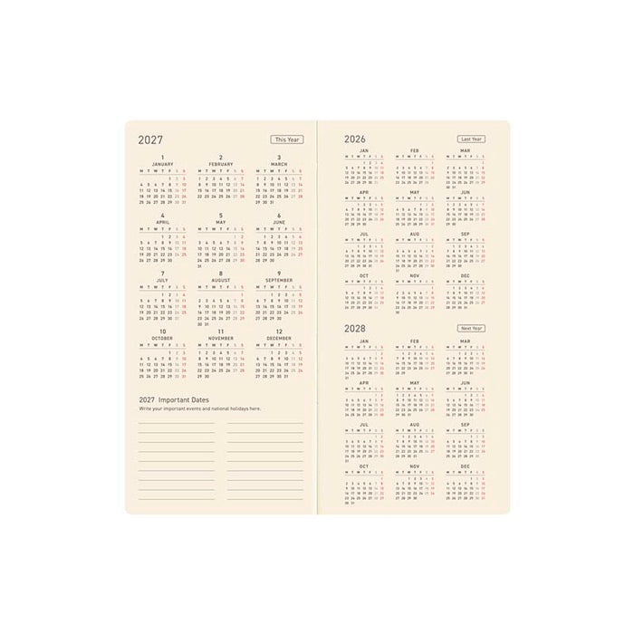 Hobonichi | Agenda Hobonichi Weeks Liberty Fabrics: Floral Remedy 2027