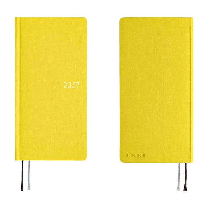 Hobonichi | Agenda Hobonichi Weeks MEGA Colors: Canaria Yellow 2027