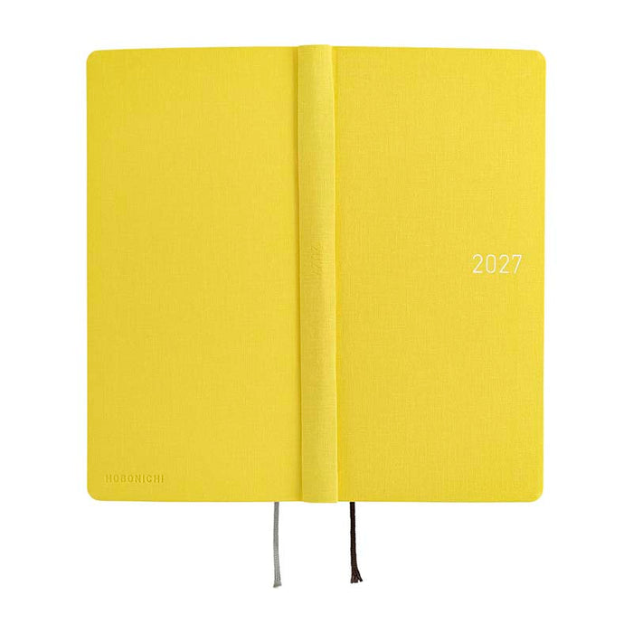 Hobonichi | Agenda Hobonichi Weeks MEGA Colors: Canaria Yellow 2027