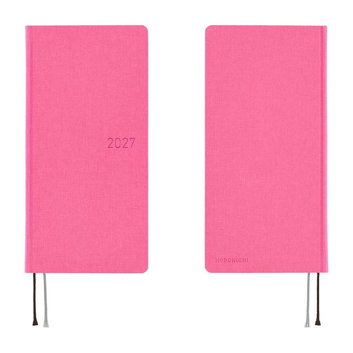 Hobonichi | Agenda Hobonichi Weeks MEGA Colors: Pink Sapphire 2027