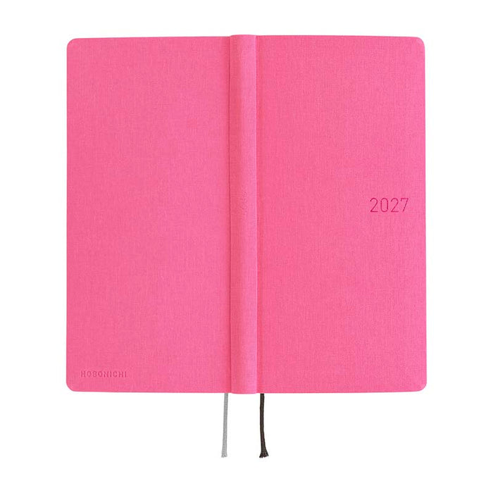 Hobonichi | Agenda Hobonichi Weeks MEGA Colors: Pink Sapphire 2027