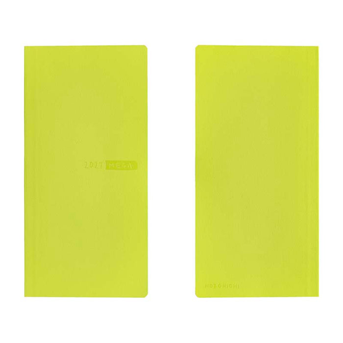 Hobonichi | Agenda Hobonichi Weeks MEGA Sneaker: Lime Green 2027