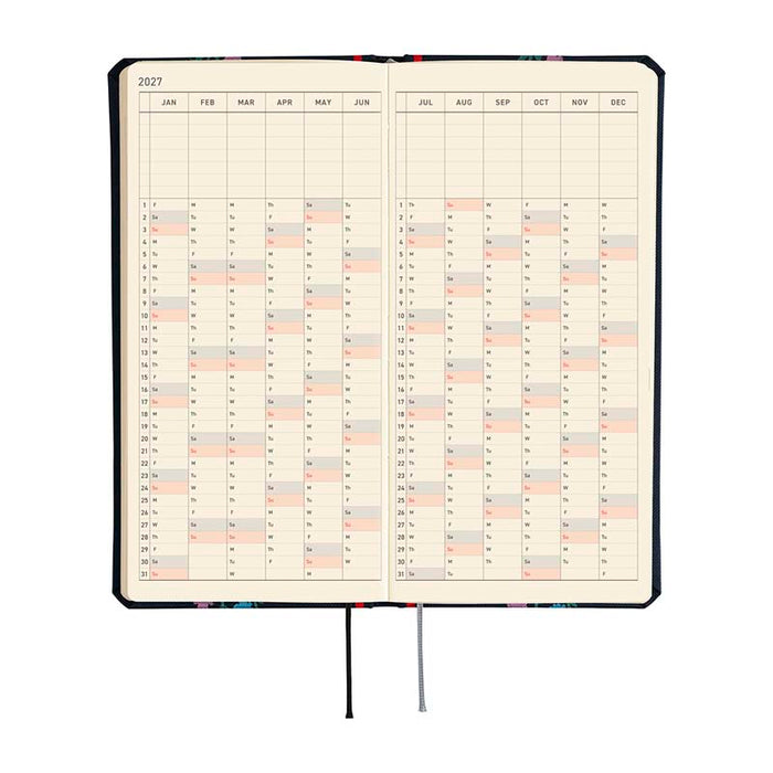 Hobonichi | Agenda Hobonichi Weeks Yoshie Watanabe: Petit Bloom 2027