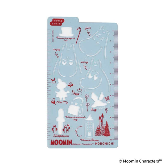 Hobonichi | Plantilla Stencil Moomin