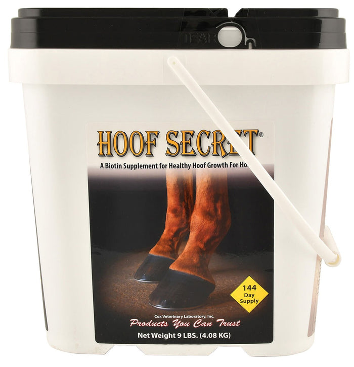 Hoof Secret Biotin Horse Hoof Supplement - CVLAA - 9 lbs - 1