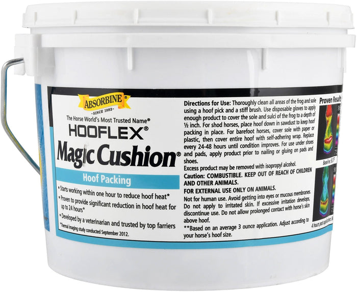 Hooflex Magic Cushion Hoof Packing for Horses - Y1M8 - 4 lbs - 8