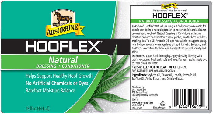 Hooflex Natural, 15 oz With Brush - Y1H6 - 15 oz - 2
