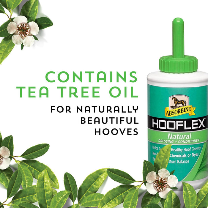 Hooflex Natural, 15 oz With Brush - Y1H6 - 15 oz - 4