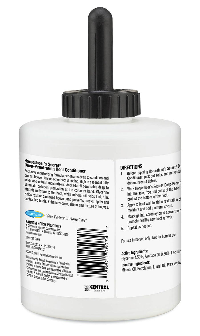 Horseshoer's Secret Deep Penetrating Hoof Conditioner, 32 oz - FAHD - 2