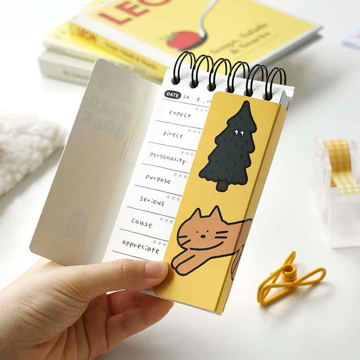 Iconic | Cuaderno de Vocabulario Doodle Blue
