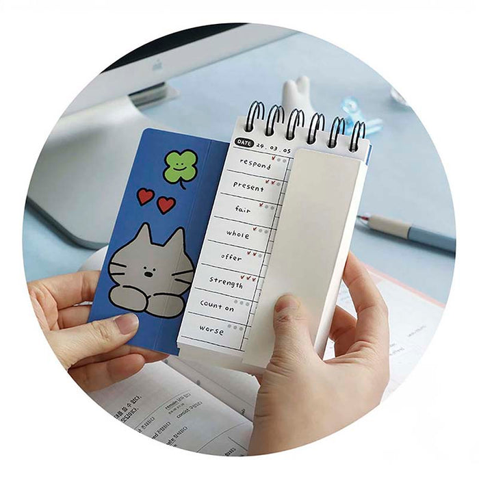 Iconic | Cuaderno de Vocabulario Doodle Cream Yellow