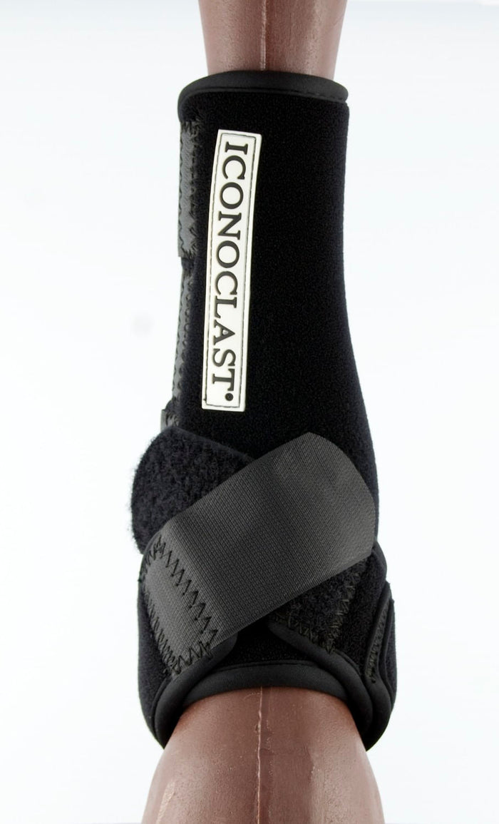 Iconoclast Front Orthopedic Support Boots, Pair - WLSAB - Black - Small - 2