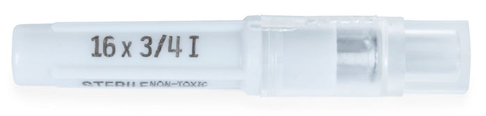 Ideal Aluminum Hub Needles, Box of 100 - CSC2 - 16 ga x 3/4" - 7