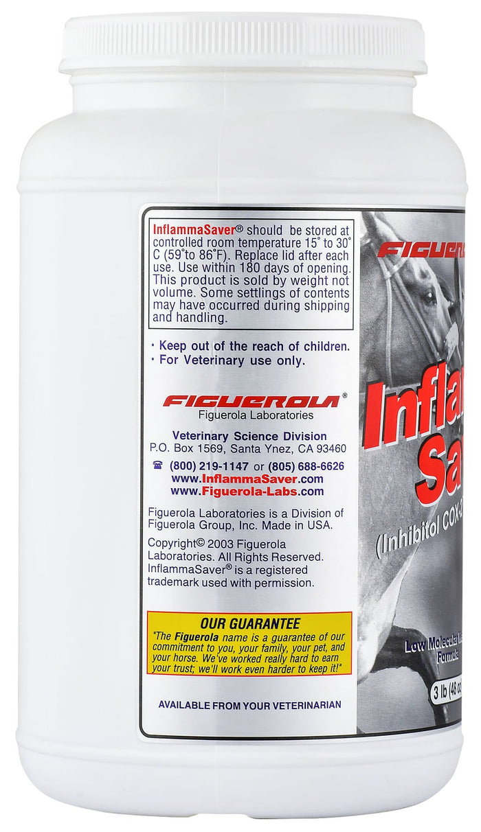 InflammaSaver® Anti - Inflammatory Supplement for Horses - OCAB - 3 lbs - 5