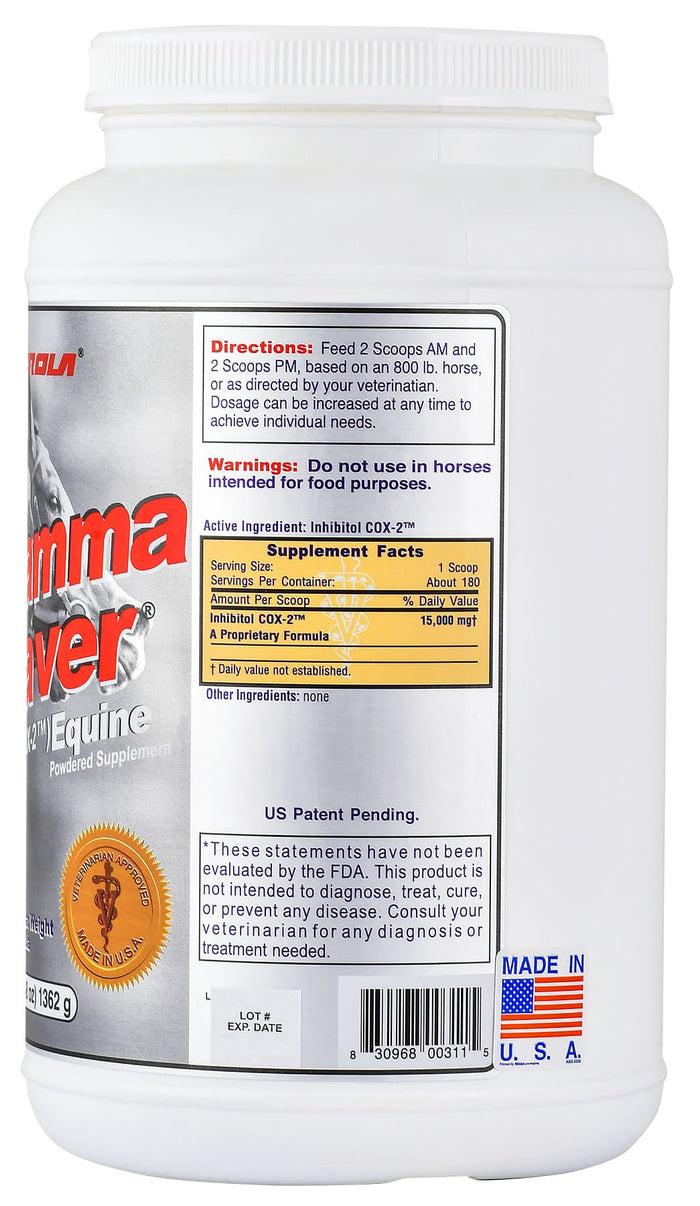 InflammaSaver® Anti - Inflammatory Supplement for Horses - OCAB - 3 lbs - 6