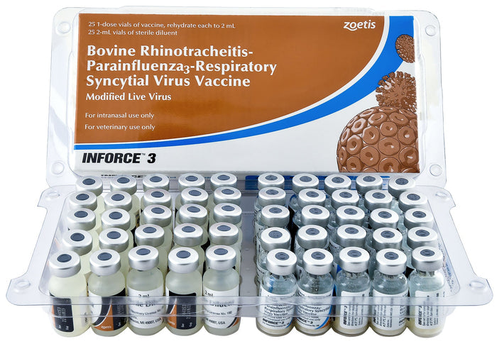 INFORCE 3 Intranasal Cattle Vaccine - N2I1 - 25 Single Doses - 1
