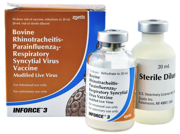 INFORCE 3 Intranasal Cattle Vaccine - N2I2 - 10 Dose Vial - 2