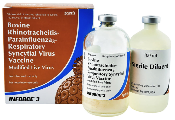 INFORCE 3 Intranasal Cattle Vaccine - N2I4 - 50 Dose Vial - 4