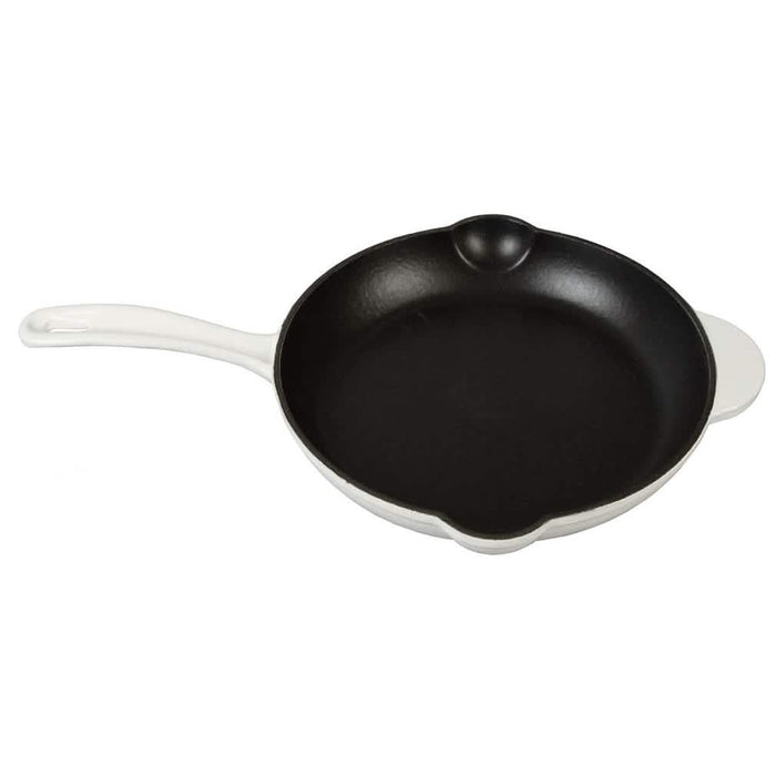 Inspired Home 5-Piece Enameled Cast Iron Cookware Set - Pure White DailySale