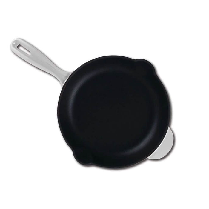 Inspired Home 5-Piece Enameled Cast Iron Cookware Set - Pure White DailySale