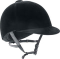 IRH Medalist Traditional Hunt Cap Style Helmet, Black - RH24F - 6 1/2 - 1