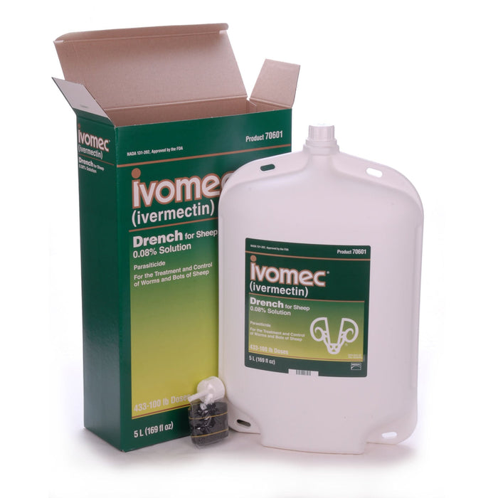 Ivomec Sheep Drench Dewormer - M0SE - 5000 mL - 4