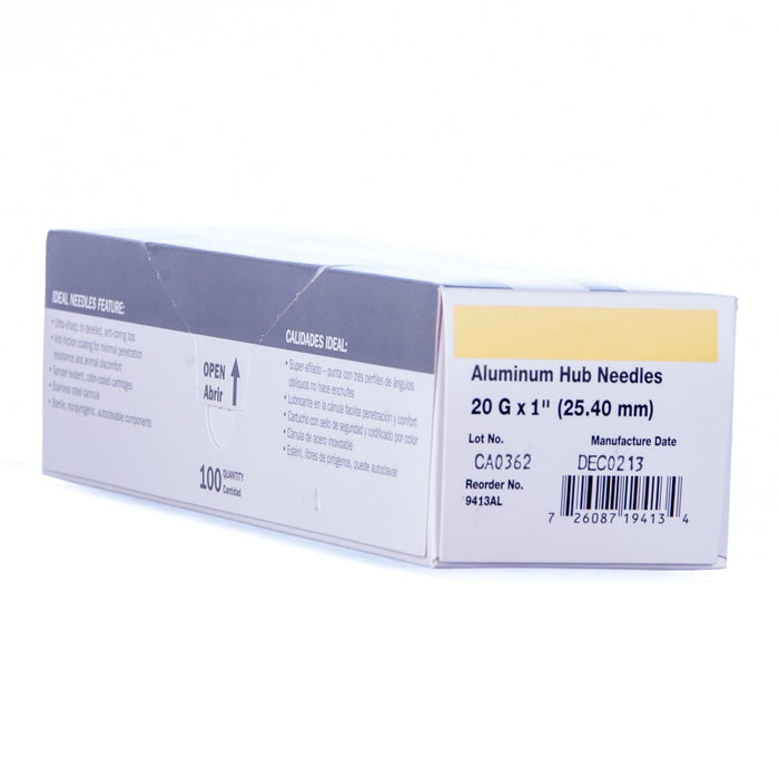 20 ga x 1" / 100 ct Box
