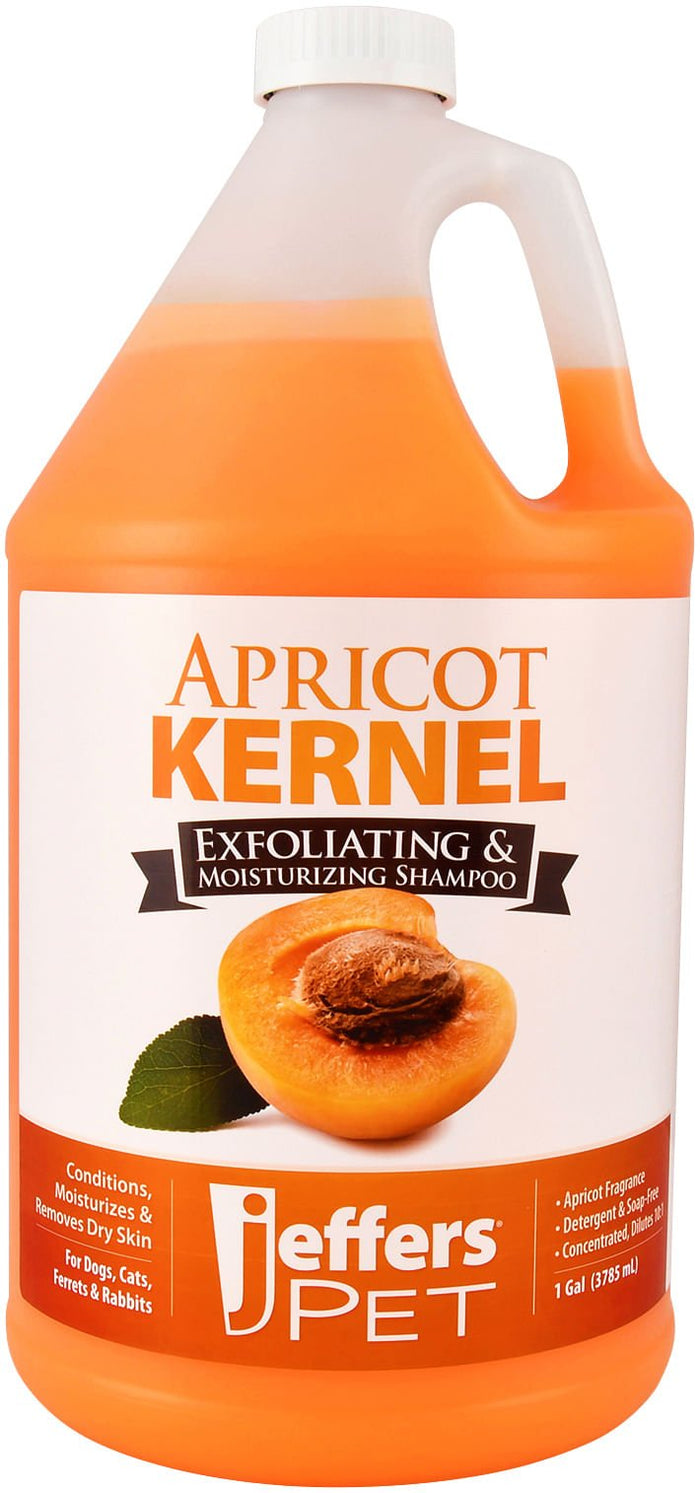 Jeffers Apricot Kernel Exfoliating & Moisturizing Pet Shampoo - TZ1H - Gallon - 1 - 5