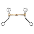 Jeffers Copper Snaffle Mouth Horse Training Bit - A8D6 - 1