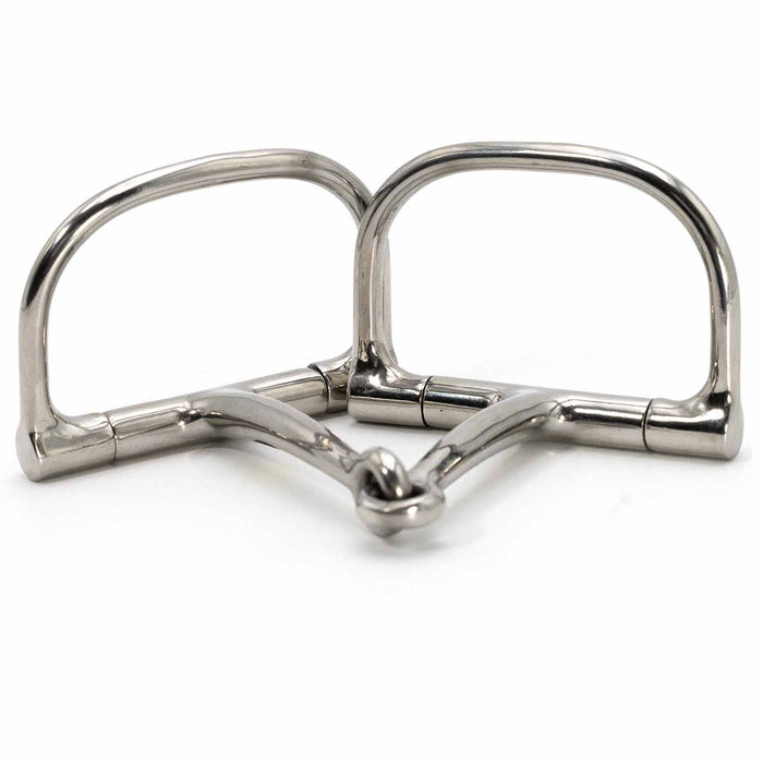 Jeffers Deluxe Dee Horse Bit - A8AB - 5" mouth - 2