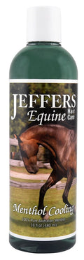 Jeffers Equine Menthol Cooling Shampoo for Horses - TZM1 - 16 oz - 1