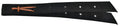 Jeffers Equine Nylon Off Billet Lace Tie, 1 - 3/4" x 39" - W2BQ - Black - 1