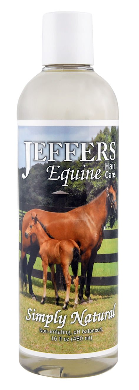 Jeffers Equine Simply Natural Horse Shampoo for Sensitive Skin - TZS5 - 16 oz - 1
