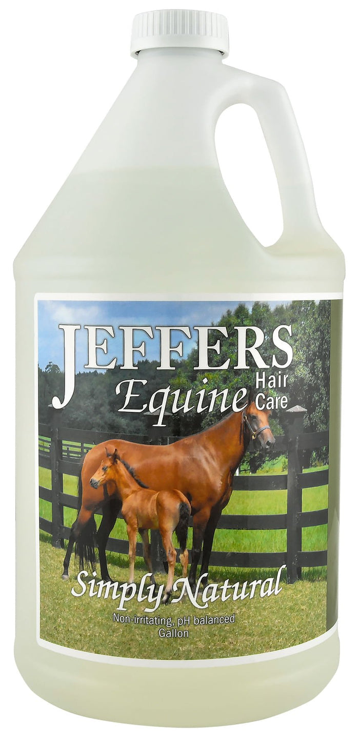 Jeffers Equine Simply Natural Horse Shampoo for Sensitive Skin - TZS7 - gallon - 2