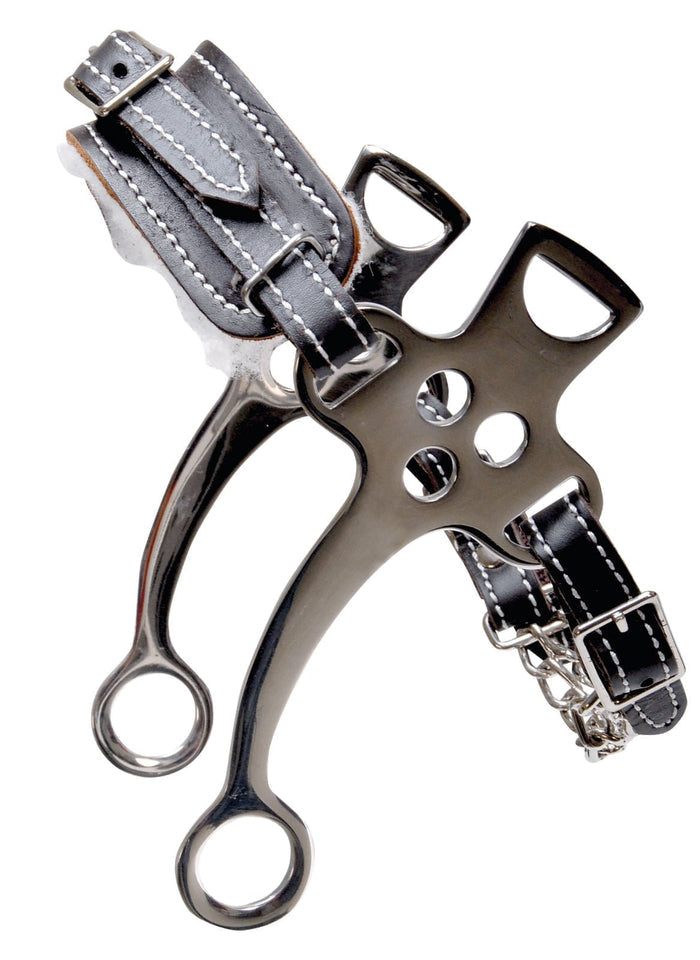 Jeffers Fleece Lined Hackamore - A8FA - 1