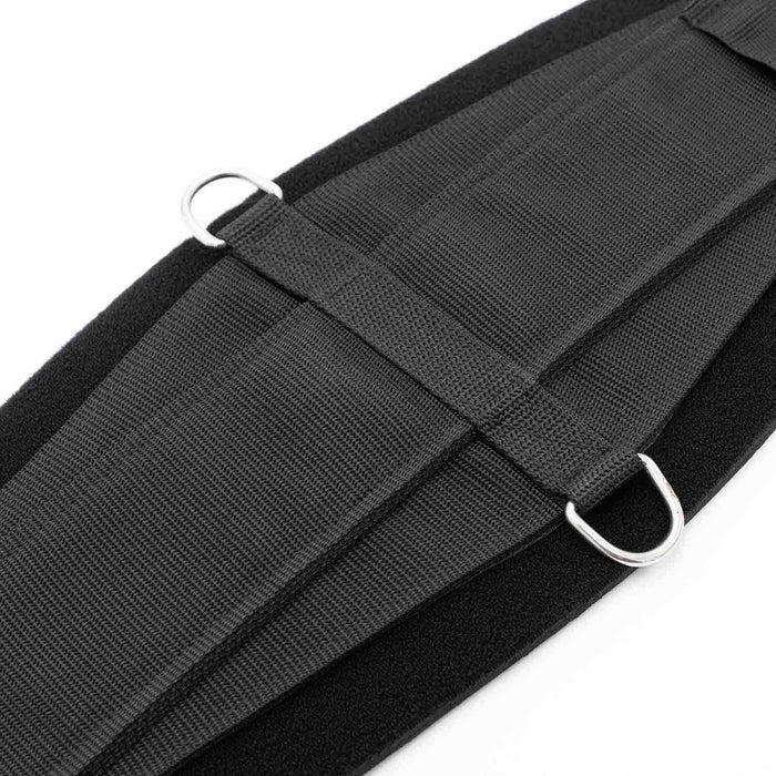 Jeffers Heavy - Duty Western Neoprene Roping Cinch with Stainless Steel Hardware - Y7RT - Black - 28" - 5