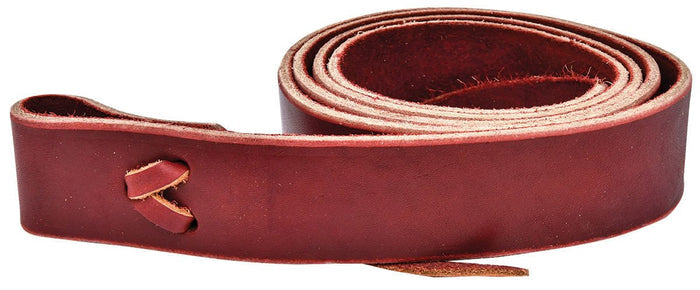 Jeffers Latigo Leather Tie Strap for Western Saddles - FVT1 - 1 - 3/4" x 6' - Burgundy - 1