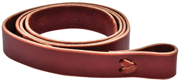 Jeffers Latigo Leather Tie Strap for Western Saddles - FVT6 - 1 - 1/2" x 6' - Burgundy - 4