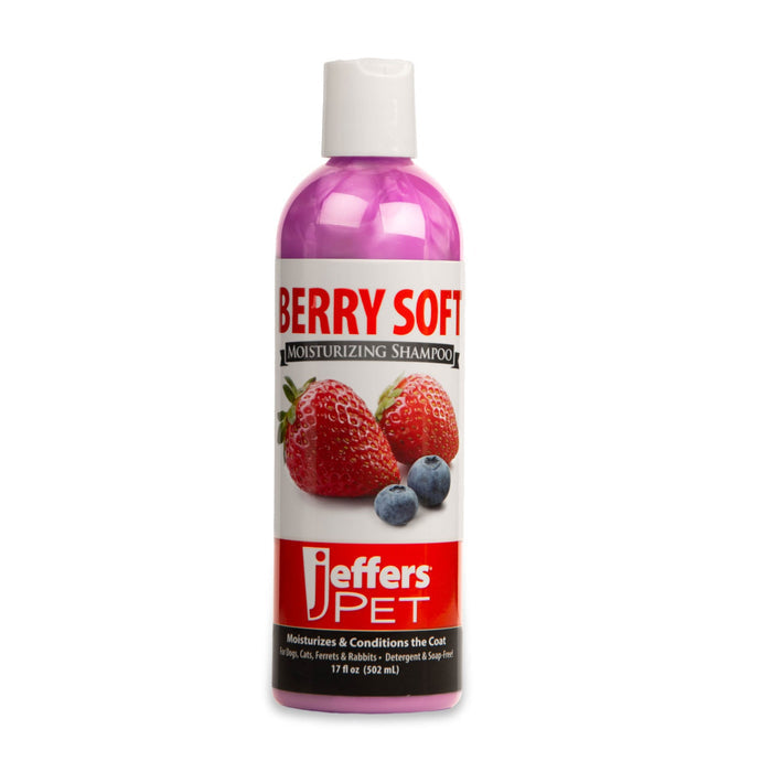 Jeffers Moisturizing Shampoos for Pets - TZCD - 17 oz - Berry Soft - 1 - 1