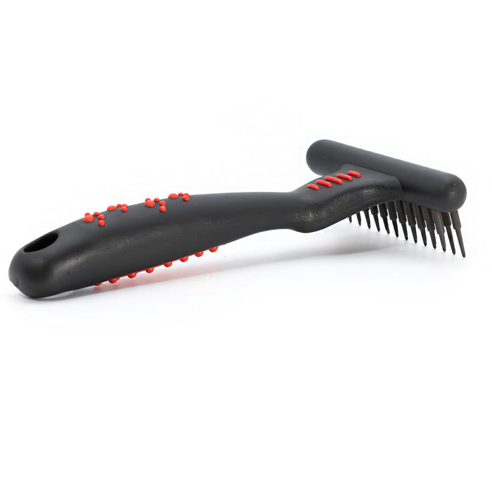 Jeffers Non - Slip Undercoat Rake - UWC6 - 13 long pins/12 short pins - Double Row - 3