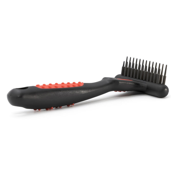 Jeffers Non - Slip Undercoat Rake - UWC6 - 13 long pins/12 short pins - Double Row - 4