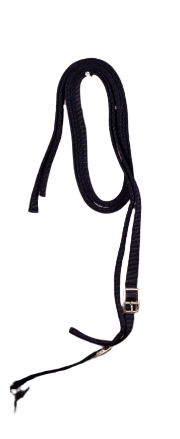 Jeffers Nylon Combination Horse Halter Bridle with Reins - SS39 - Black - 4