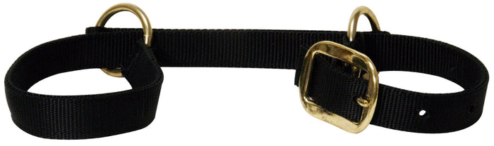 Jeffers Nylon Horse Hobble, 1"W - SSGM - Black - 1