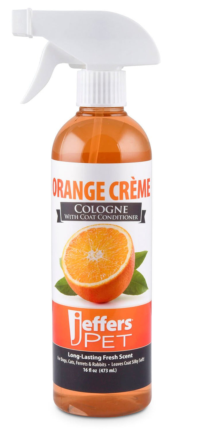 Jeffers Pet Colognes with Coat Conditioner, 16 oz Spray - TZCC - Orange Creme - 1 - 4