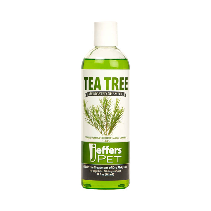 Jeffers Pet Tea Tree (Melaleuca) Medicated Dog Shampoo for Dry Skin - TZMC - 17 oz - 1 - 1